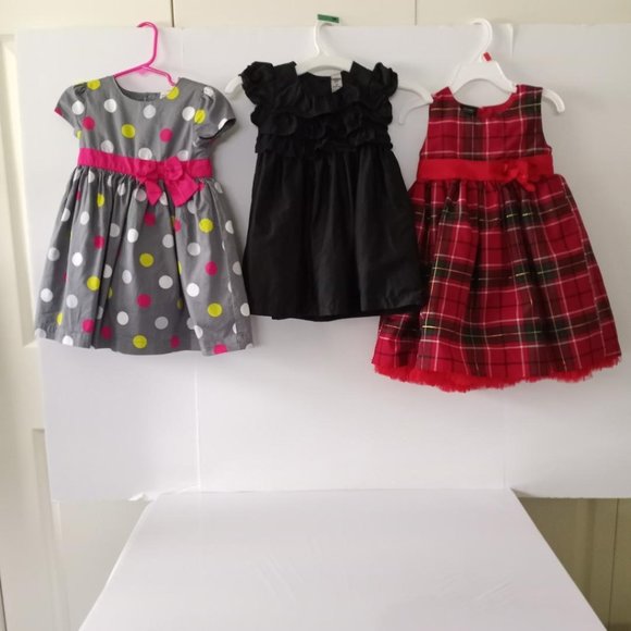 OshKosh B'gosh  Carter   Holiday Edition Other - Toddler Girl's Dress Bundle - Size (18/24 Mos.) -  Multi Colors